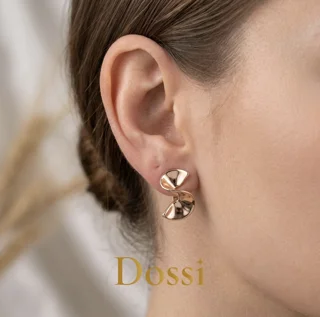 گوشواره ژوپینک طرح حلقه ای اسپیرال