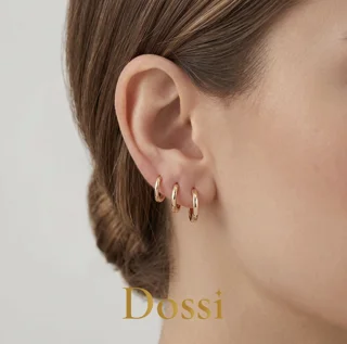 گوشواره ژوپینگ طرح حلقه ای ساده