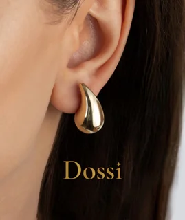 گوشواره ژوپینگ مدل سوزنی طرح قطره