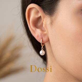 گوشواره ژوپینگ طرح کلیپسی مروارید