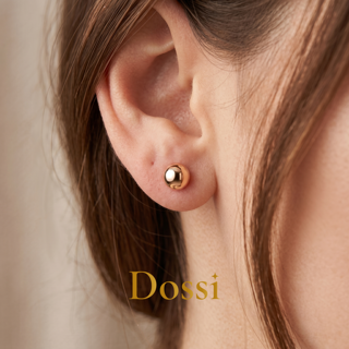 گوشواره ژوپینگ مدل سوزنی طرح توپی